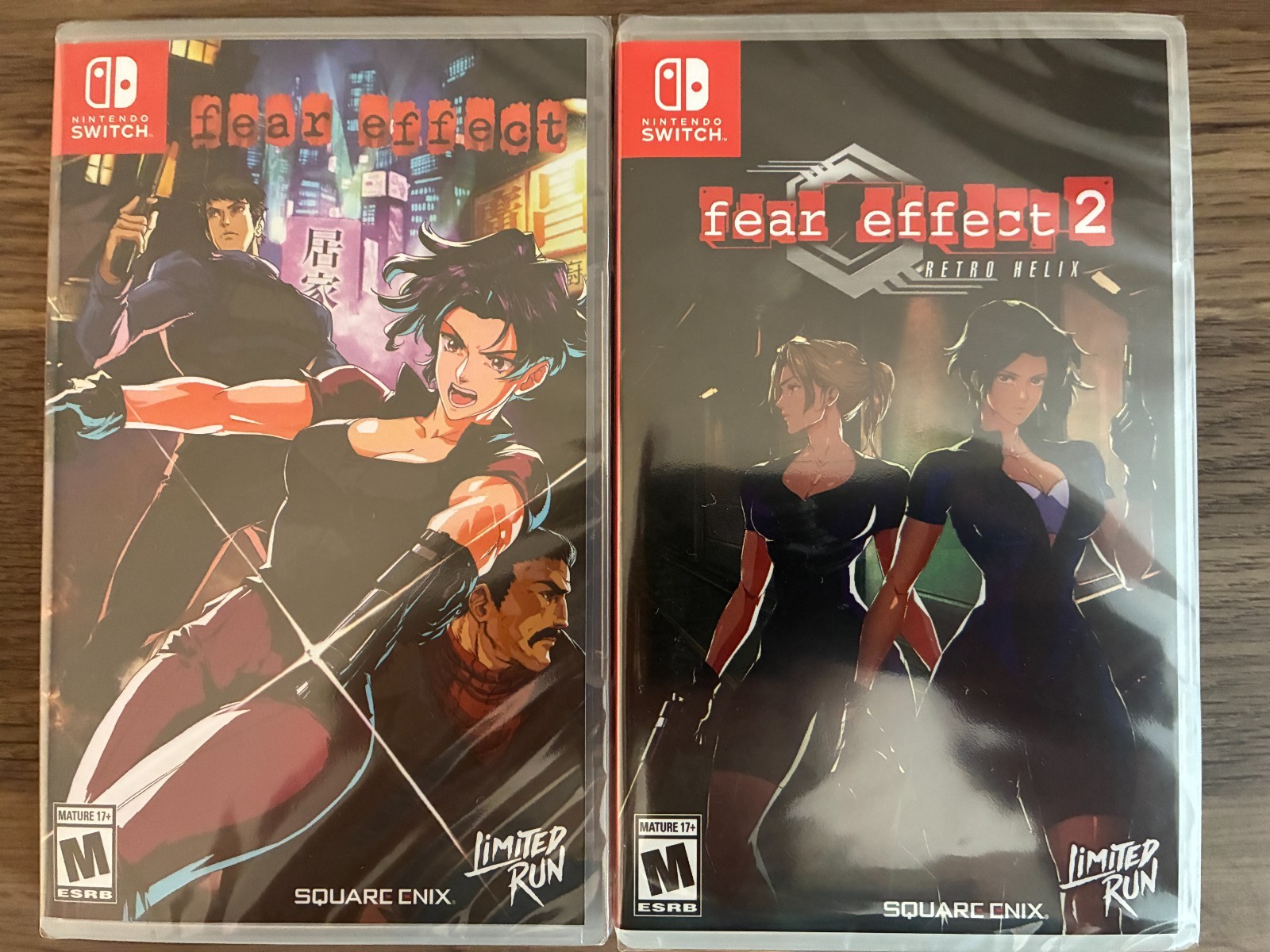 Fear Effect 1 & 2: Retro Helix – Limited Run Games (Nintendo Switch) NEW SEALED