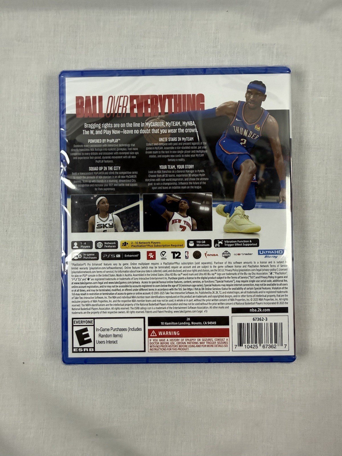 NBA 2K26 – Sony PlayStation 5 (PS5) – Brand New & Sealed
