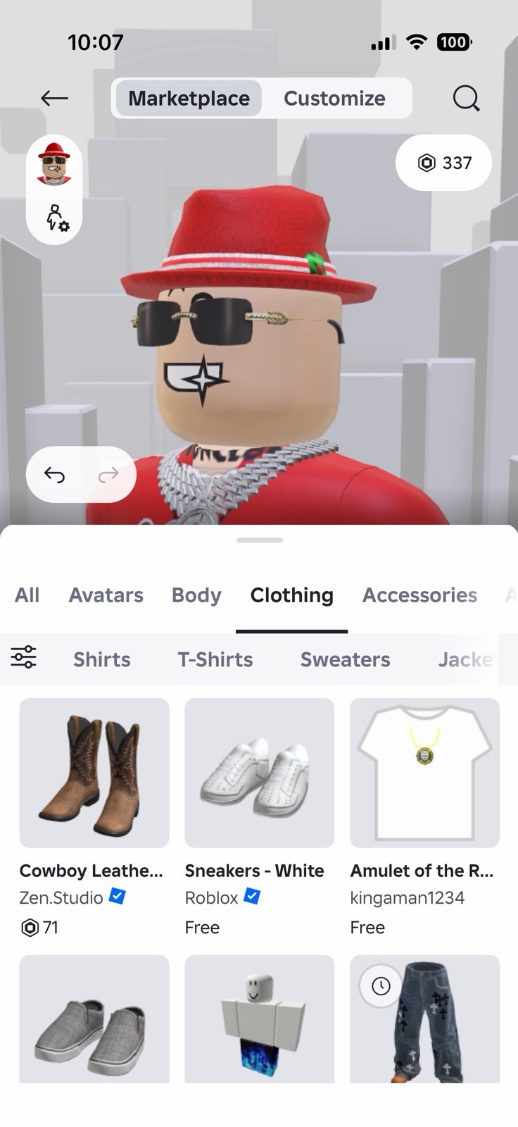 R0BL0X Limited Edition Fedora Hat (500K R0BUX ITEM)