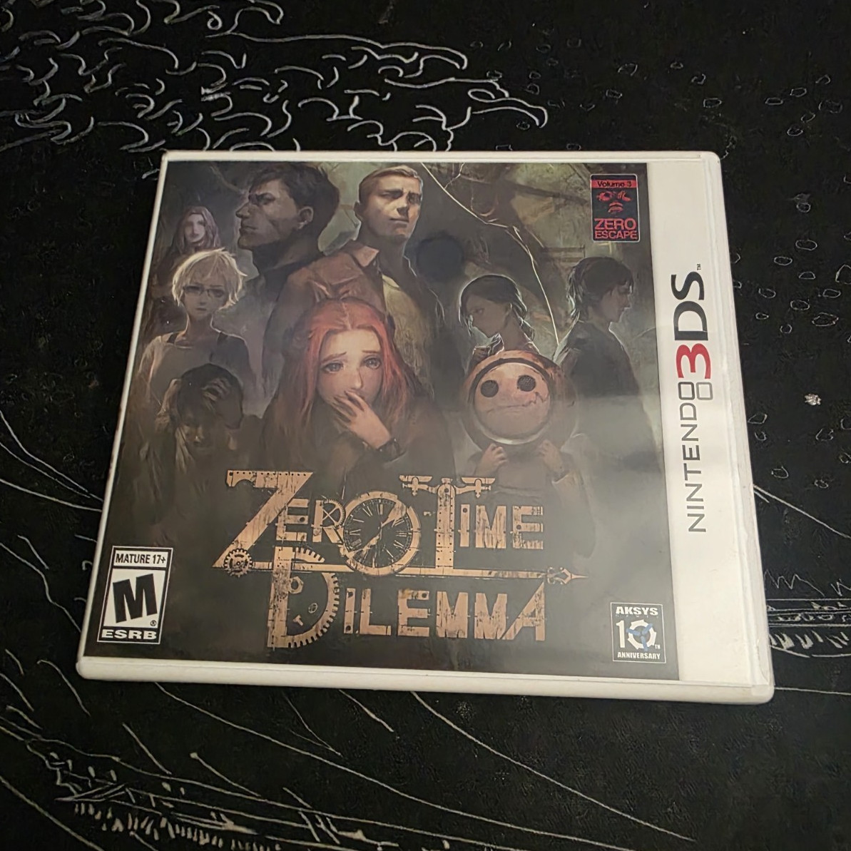 Zero Time Dilemma Nintendo 3DS Puzzle Adventure Zero Escape Manual Included CIB