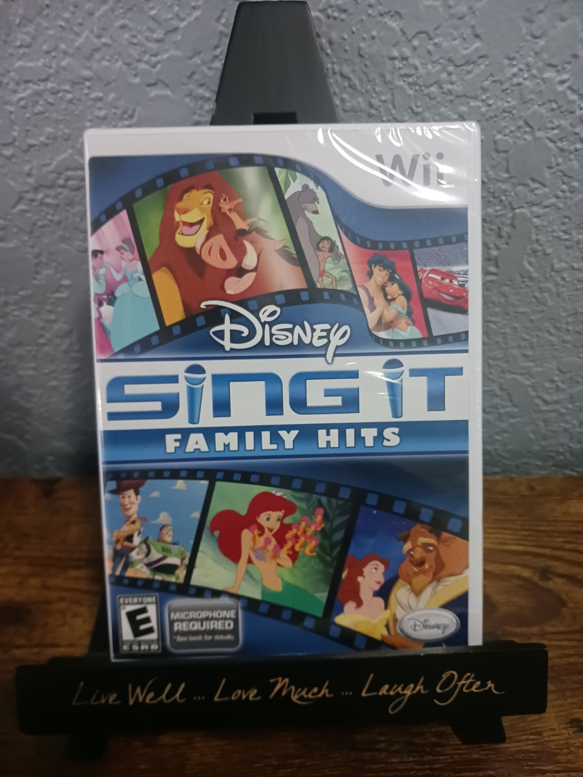 New-Sealed Disney Sing It: Family Hits (Nintendo Wii, 2010) ■Disney Princess