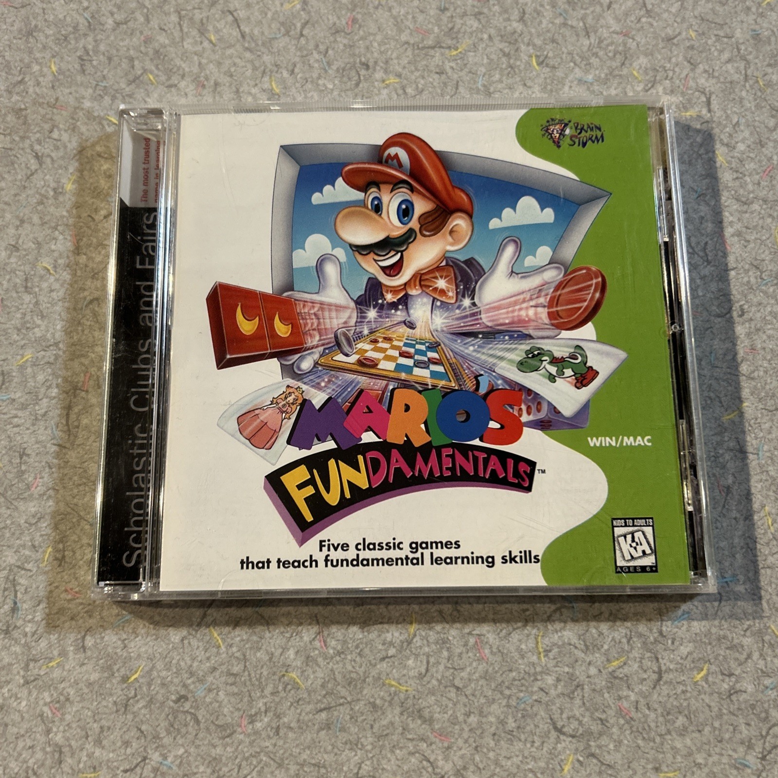 Mario’s Fundamentals (Windows PC /Mac, 1994) CIB