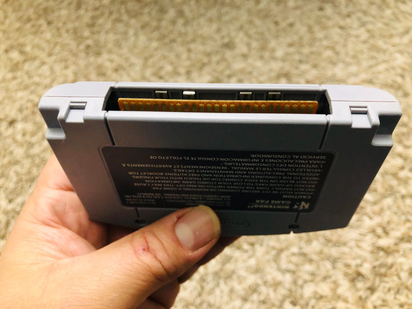 Super Mario 64 (Nintendo 64, 1996) Game Cartridge only Tested Authentic