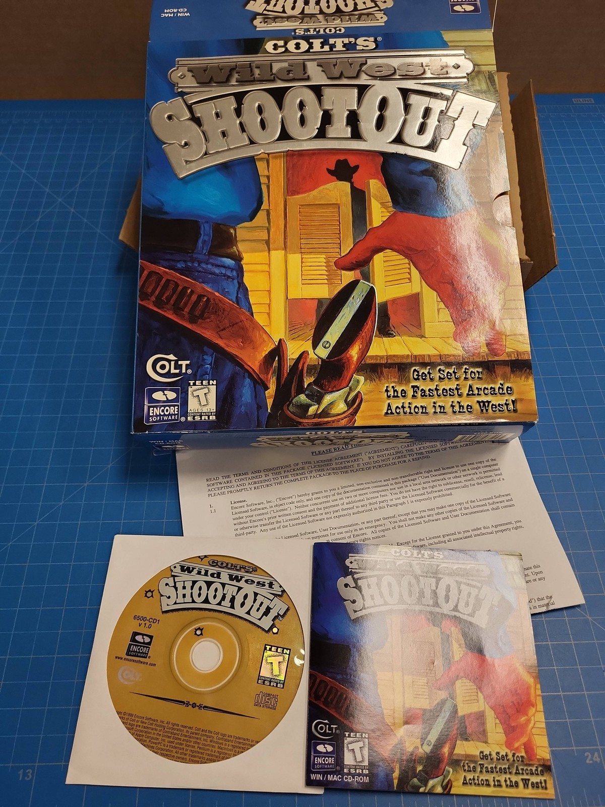 Colts Wild West Shootout PC Mac CD-ROM Game Boxed Encore Software
