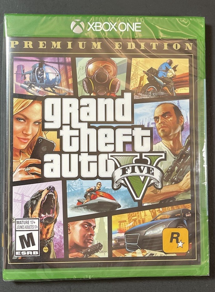 Grand Theft Auto V / GTA V / GTA 5 [ Premium Edition ] (XBOX ONE) NEW
