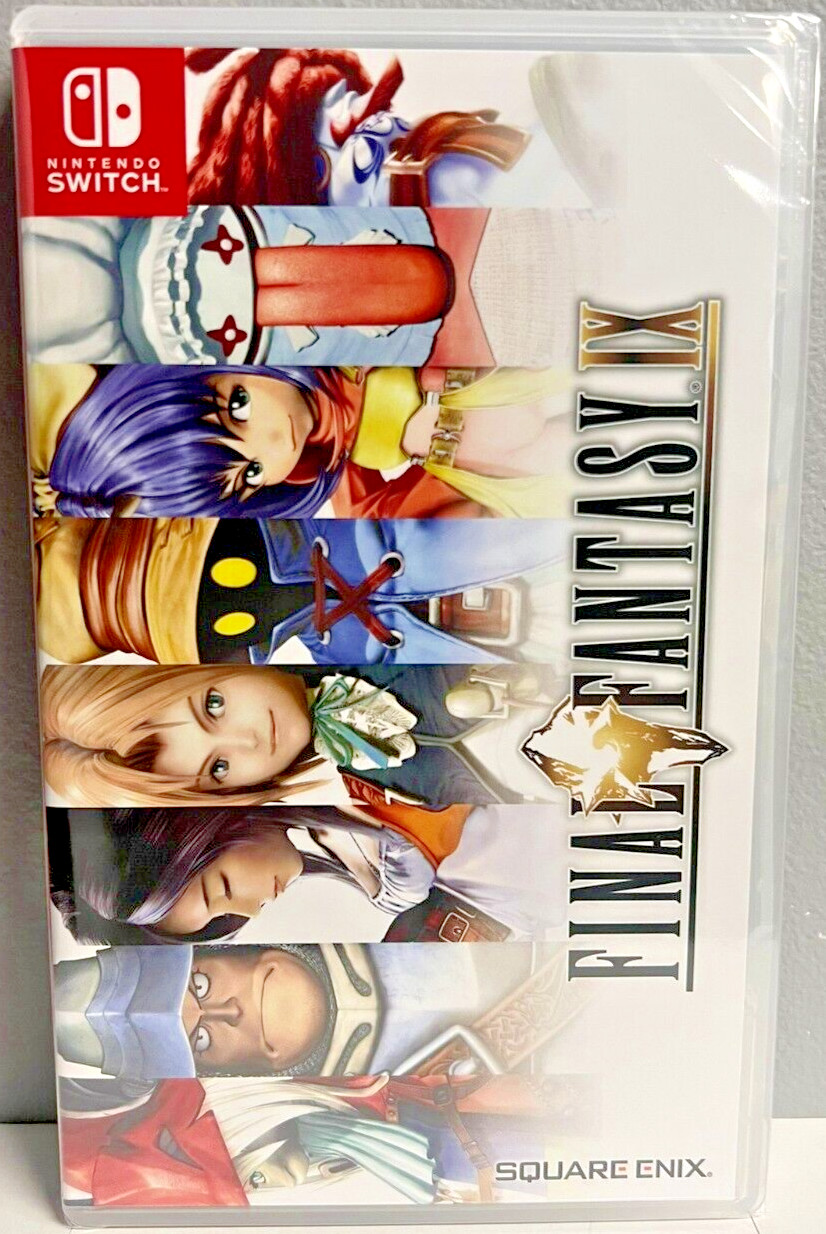 Final Fantasy IX (Multi-Language) Switch Brand New Game (2020 RPG)