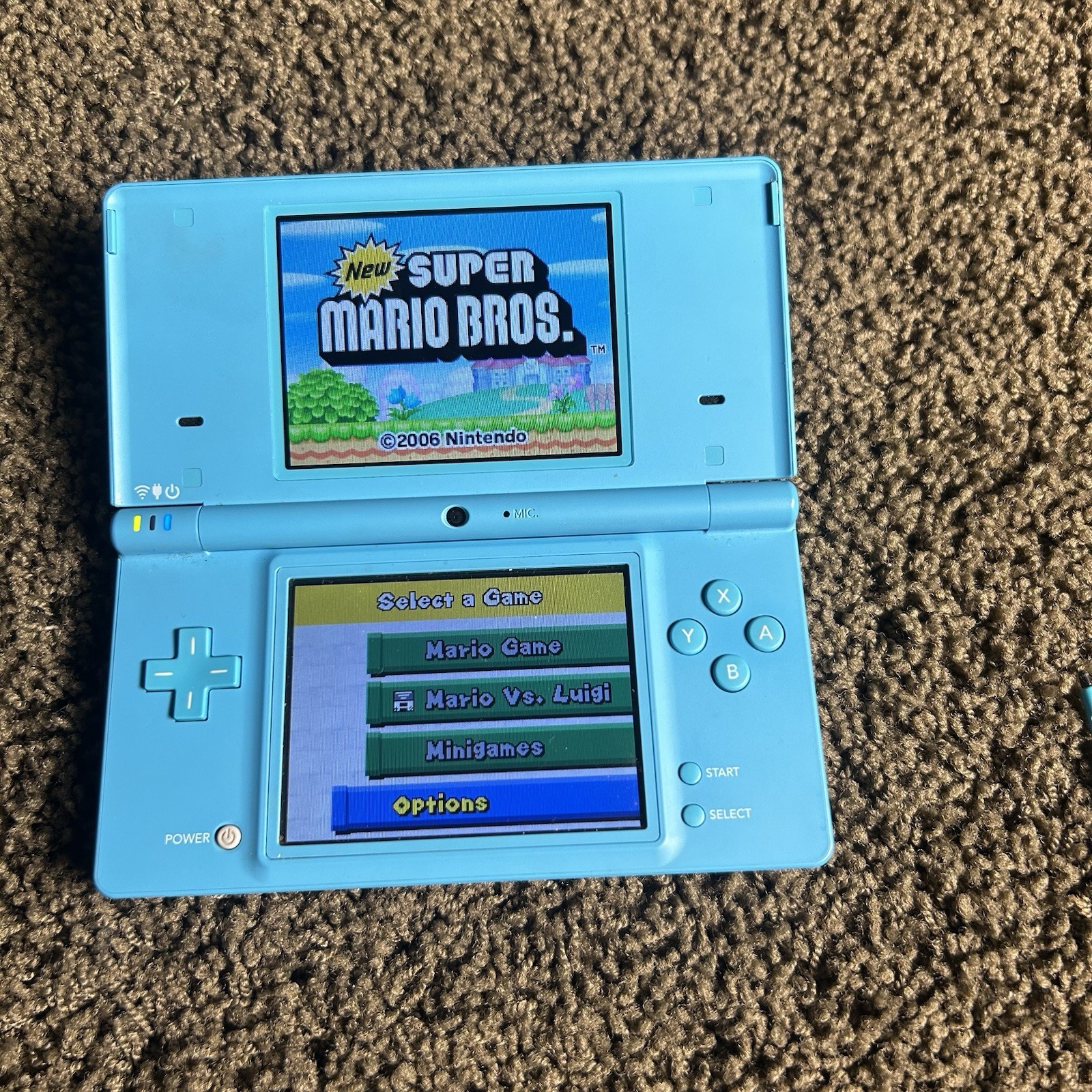 New Super Mario Bros. (Nintendo DS, 2006) Complete CIB – Tested & Working