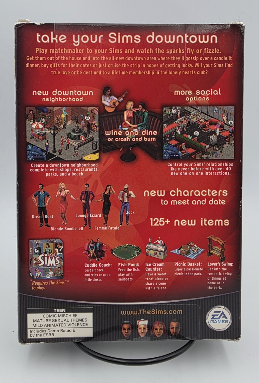 The Sims: Hot Date Expansion Pack (Windows / PC, 2001) Brand New | NIB | Sealed