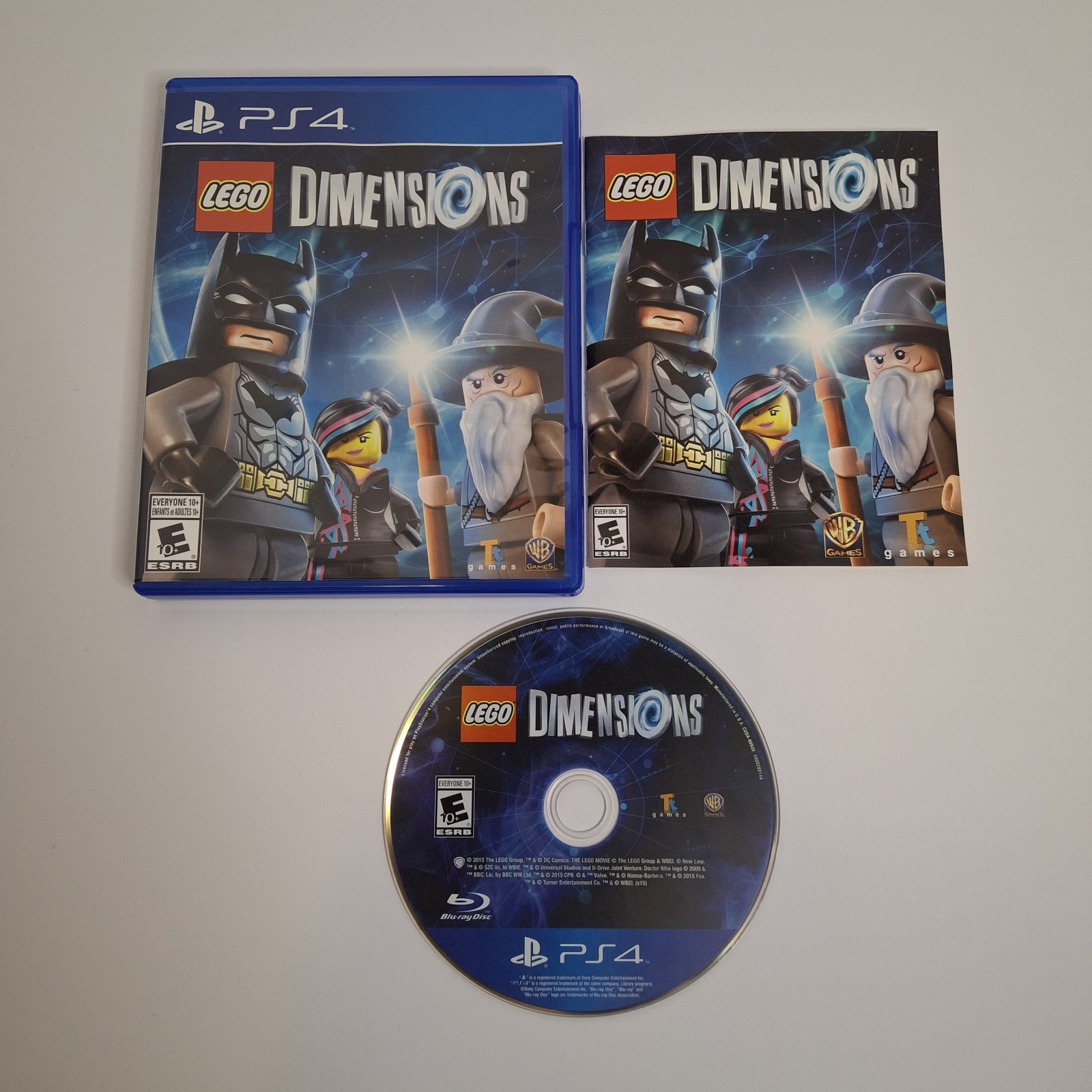 LEGO Dimensions (PlayStation 4 PS4) Game, Case & Manual Only – CIB – TESTED!