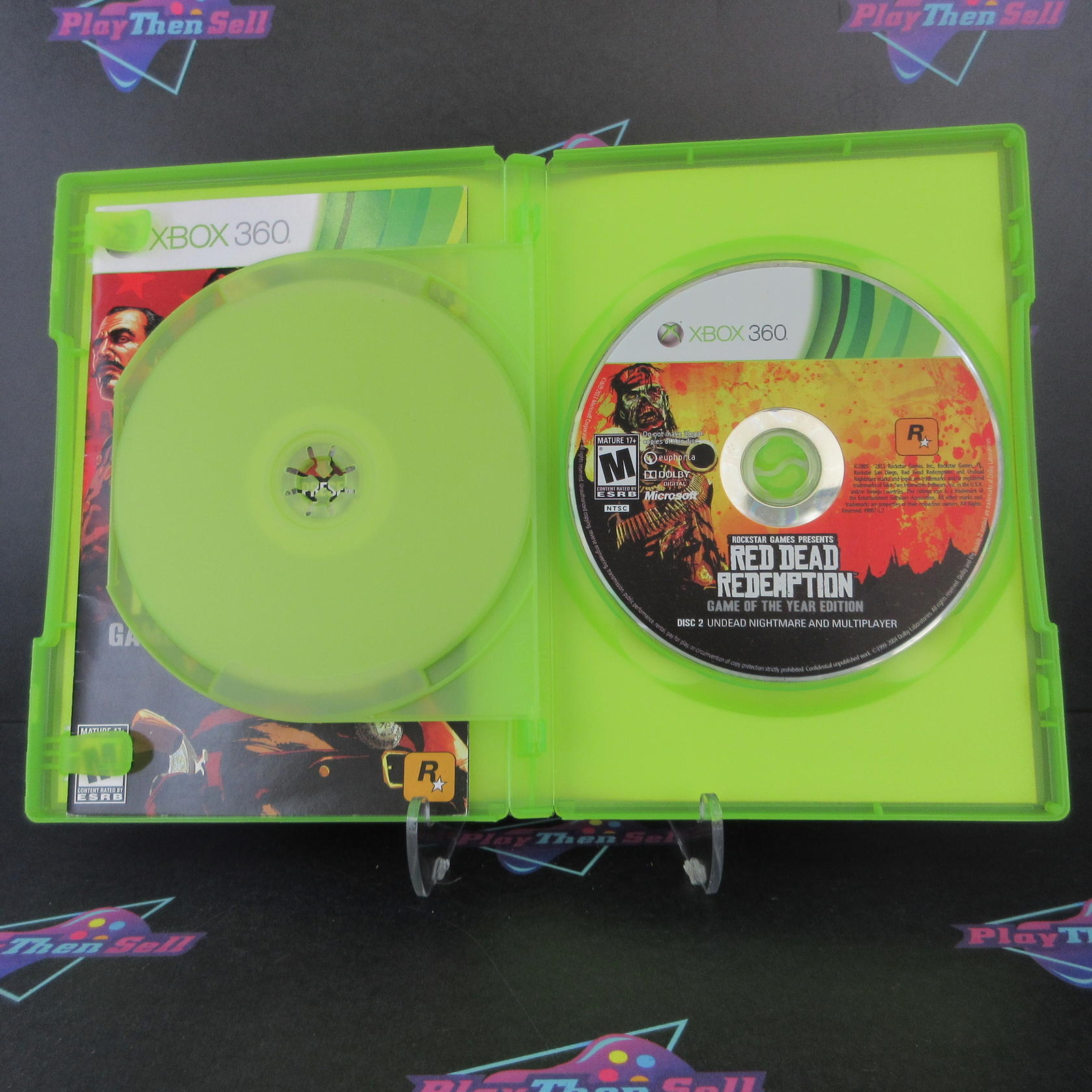 Refurbished Red Dead Redemption GOTY Edition Xbox 360 + Map Complete – Excell..