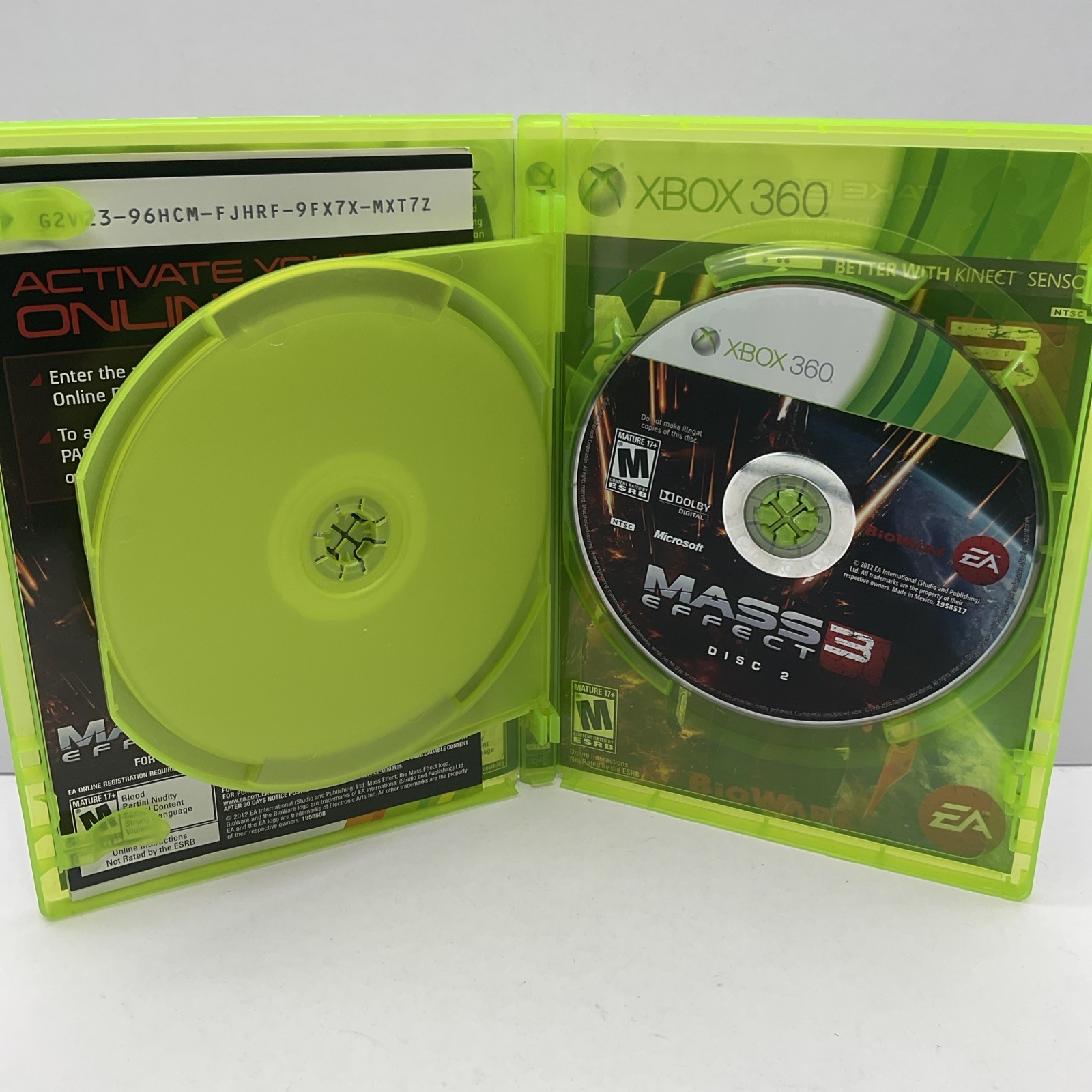 Refurbished Lot Of Mass Effect Games (Xbox 360/One)Tested & CIB|1 YR Warranty