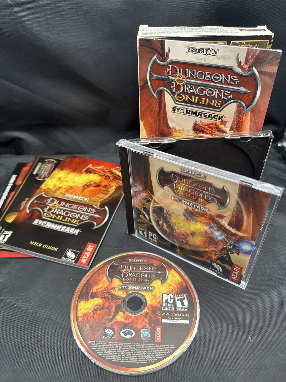 Dungeon and Dragons Stormreach PC MMORPG DVD-ROM Windows XP 7 8