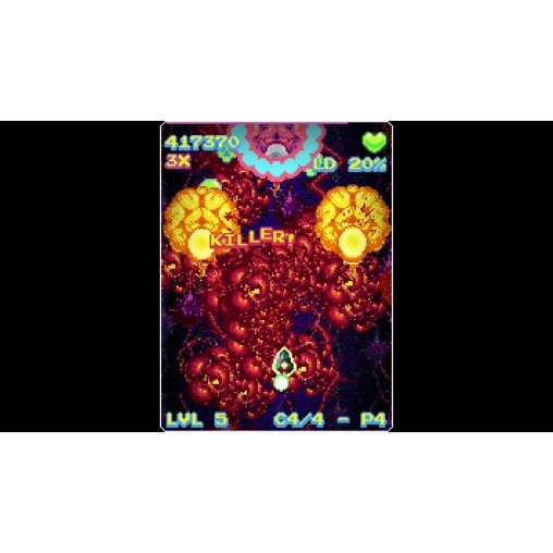Z-Warp (1500Ex.) PS4 Red Art Games Used (EN-JP) STG Shmup Shoot’em Up Bullet Hel