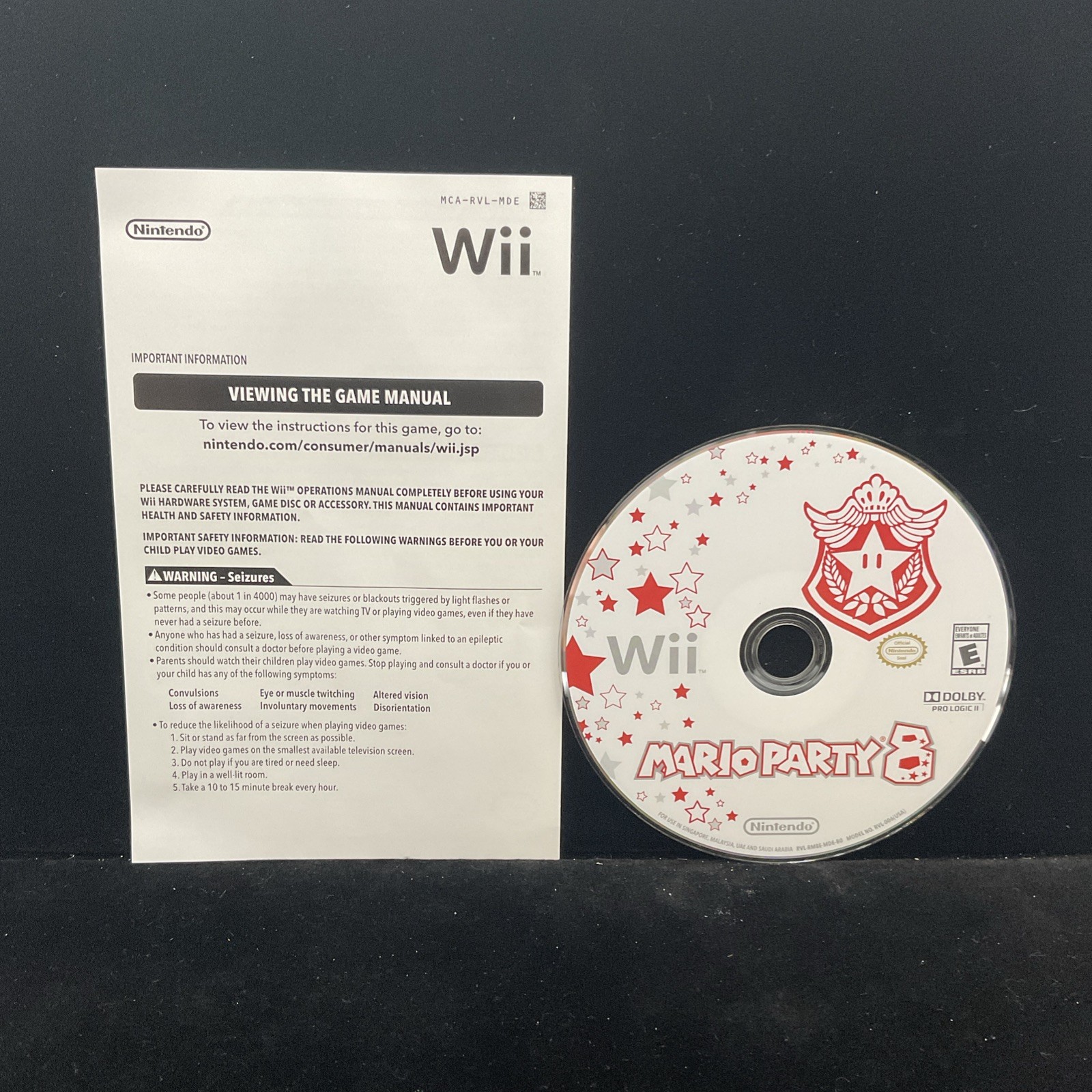 Mario Party 8 (Nintendo Wii) Tested & Working Clean 1 YR Warranty Refurbished