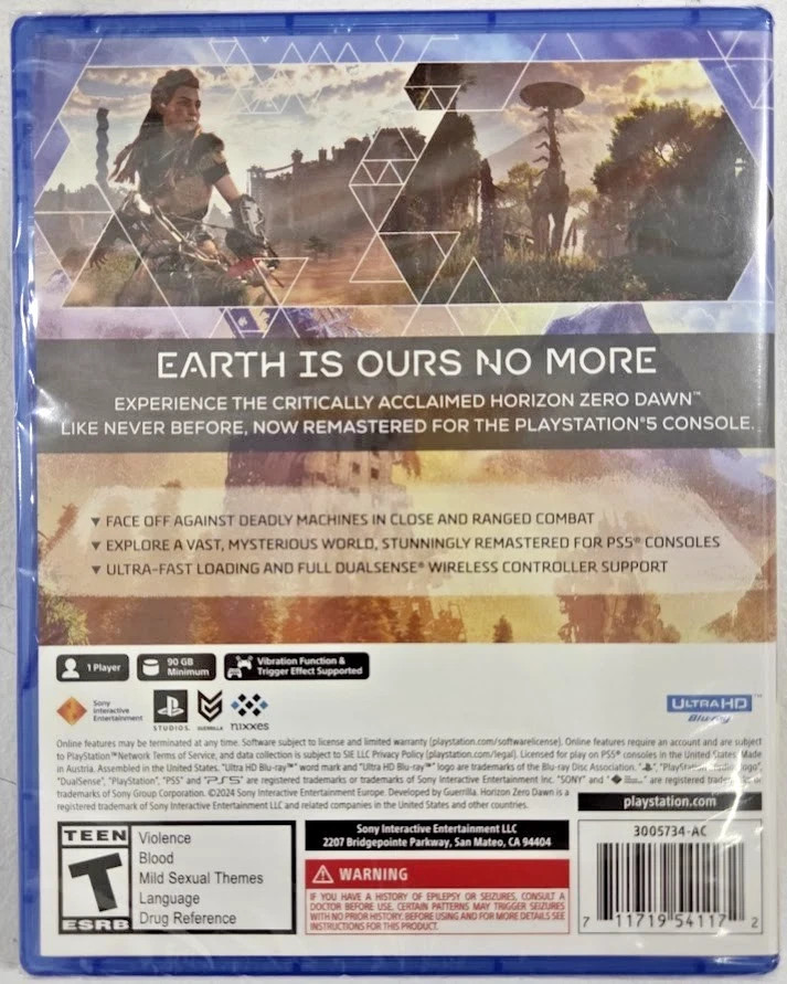 Horizon Forbidden West – Complete Edition + Zero Dawn Remastered PS5 New Bundle