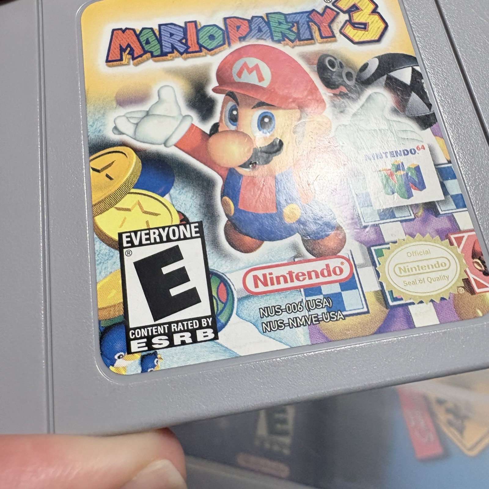 Mario Party 3 Nintendo 64 N64 Tested Authentic Clean Fast Shipping