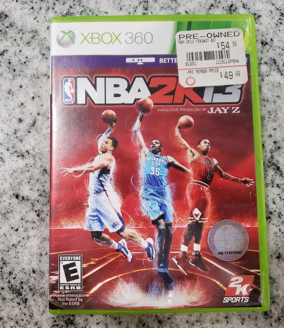 Xbox 360 : NBA 2K13 VideoGames Free FAST SHIPPING