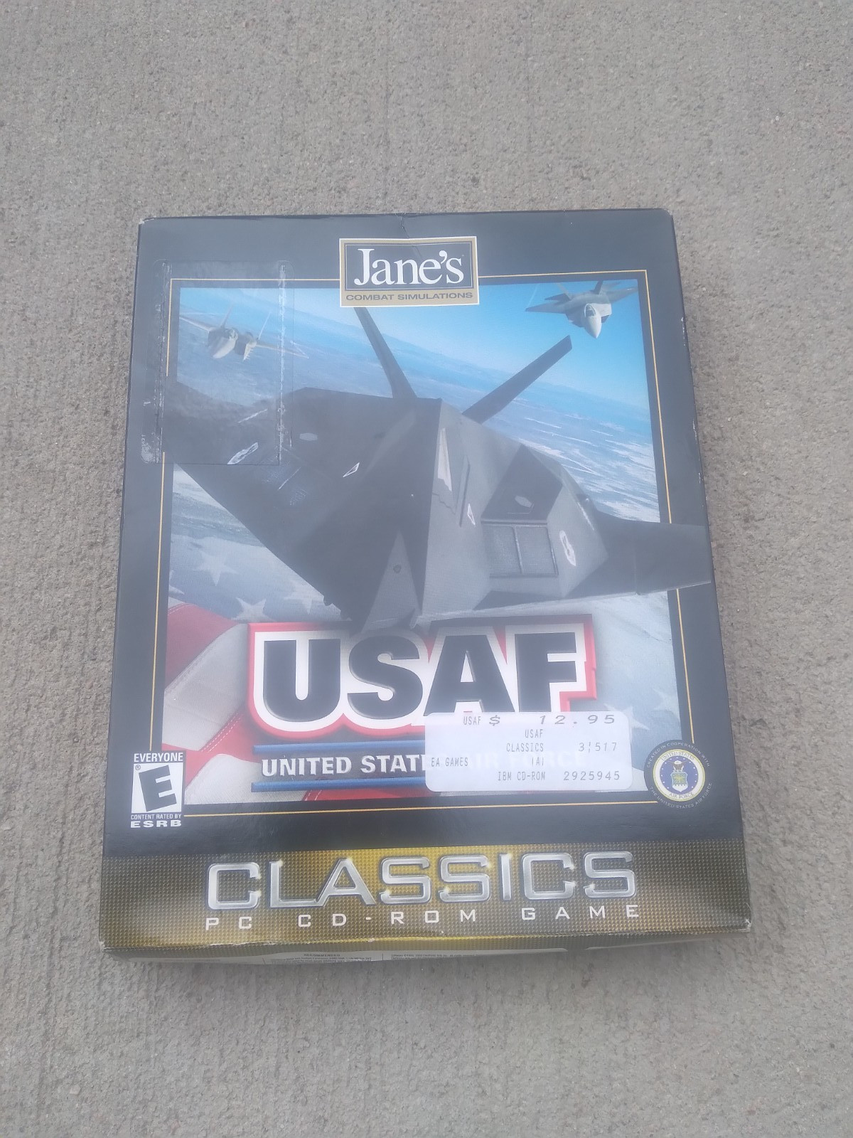 Vintage Jane’s USAF Combat Simulations PC Game United States Air Force