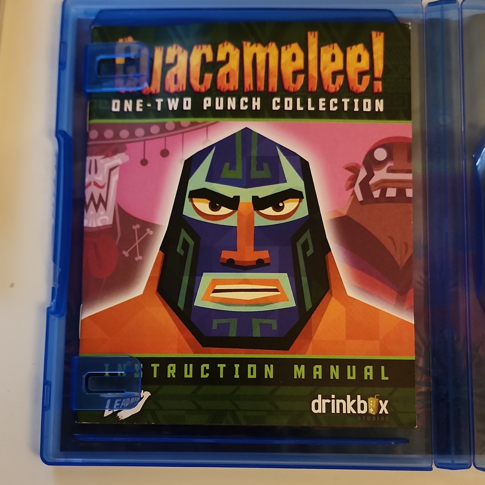 Guacamelee! One-Two Punch Collection PS4 NTSC-U/C 2018 Manual Poster