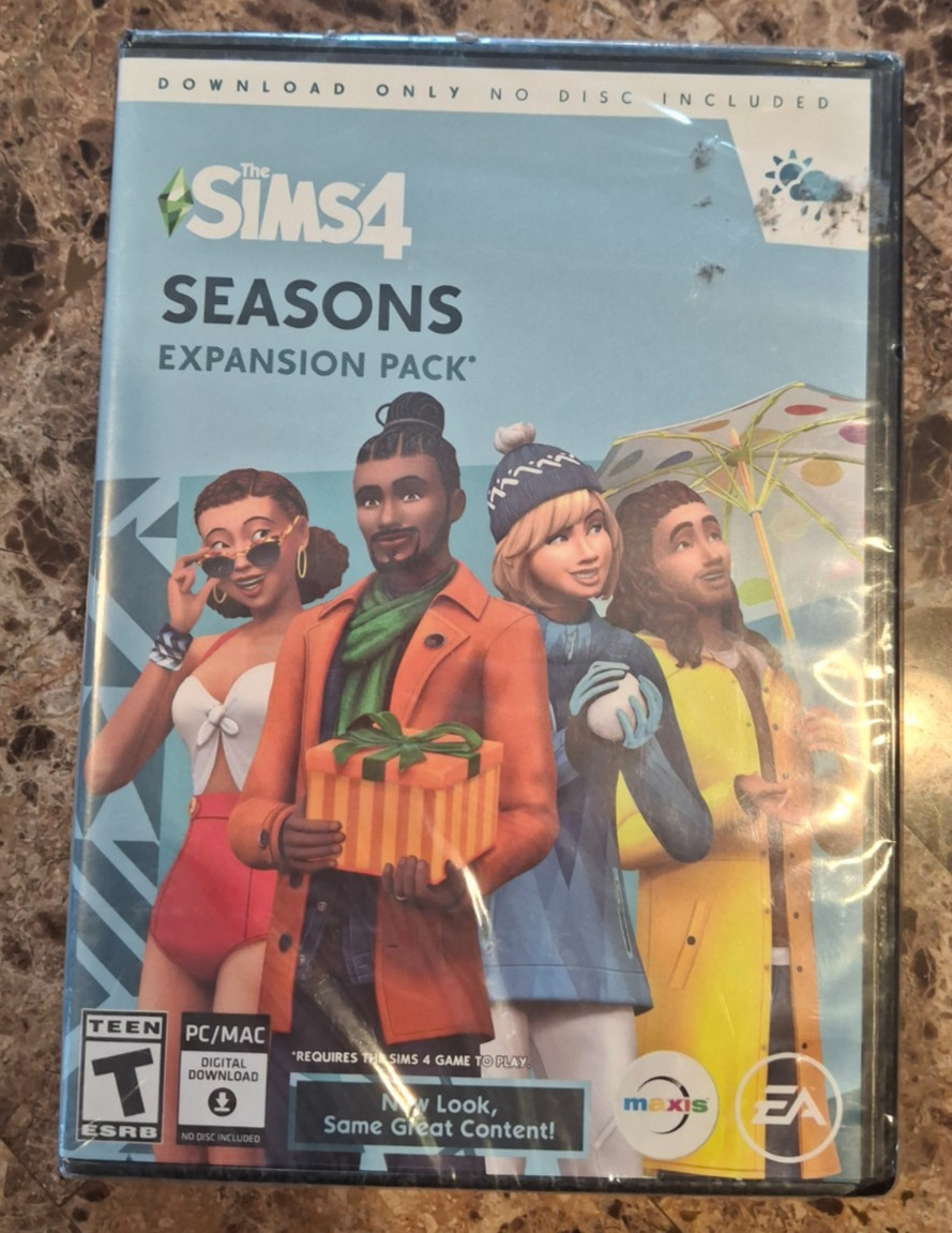 The Sims 4 SEASONS Expansion Pack PC Game New No DISC VERSION