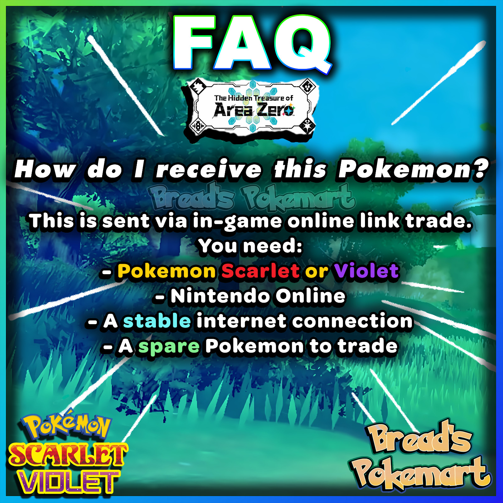 UNOVA ZORUA 🌟 SHINY 6IV & EGGs w/ Custom OT 🌟 Pokemon Scarlet and Violet