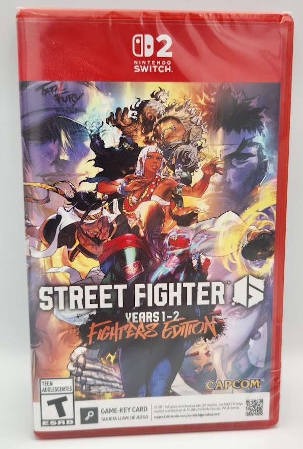 Street Fighter 6 [Years 1-2 Fighters Edition] (Game Key Cart) Switch 2 New Game