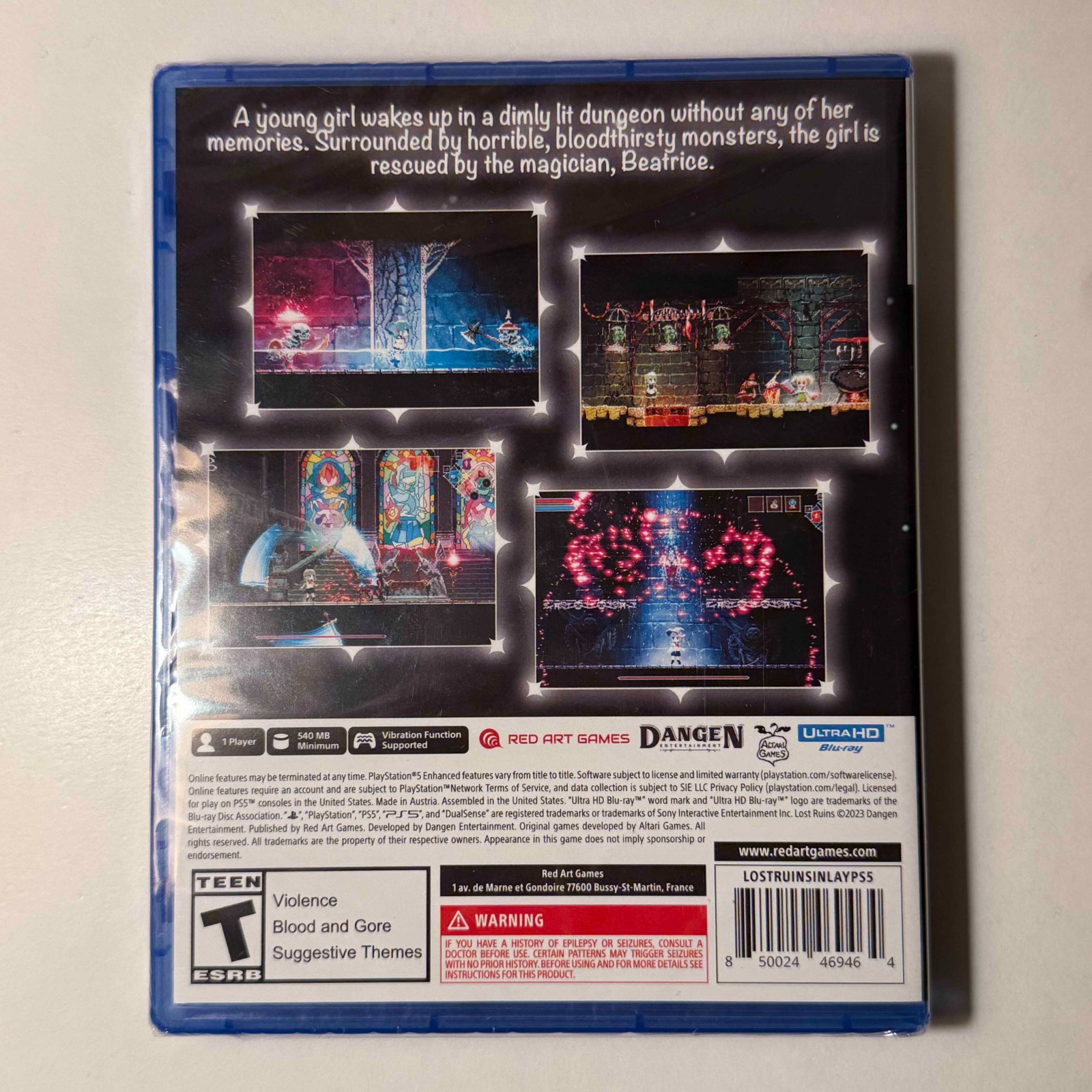 Lost Ruins | PS5 | Lot #10 | NEW | Bundle 3+ Games & Save