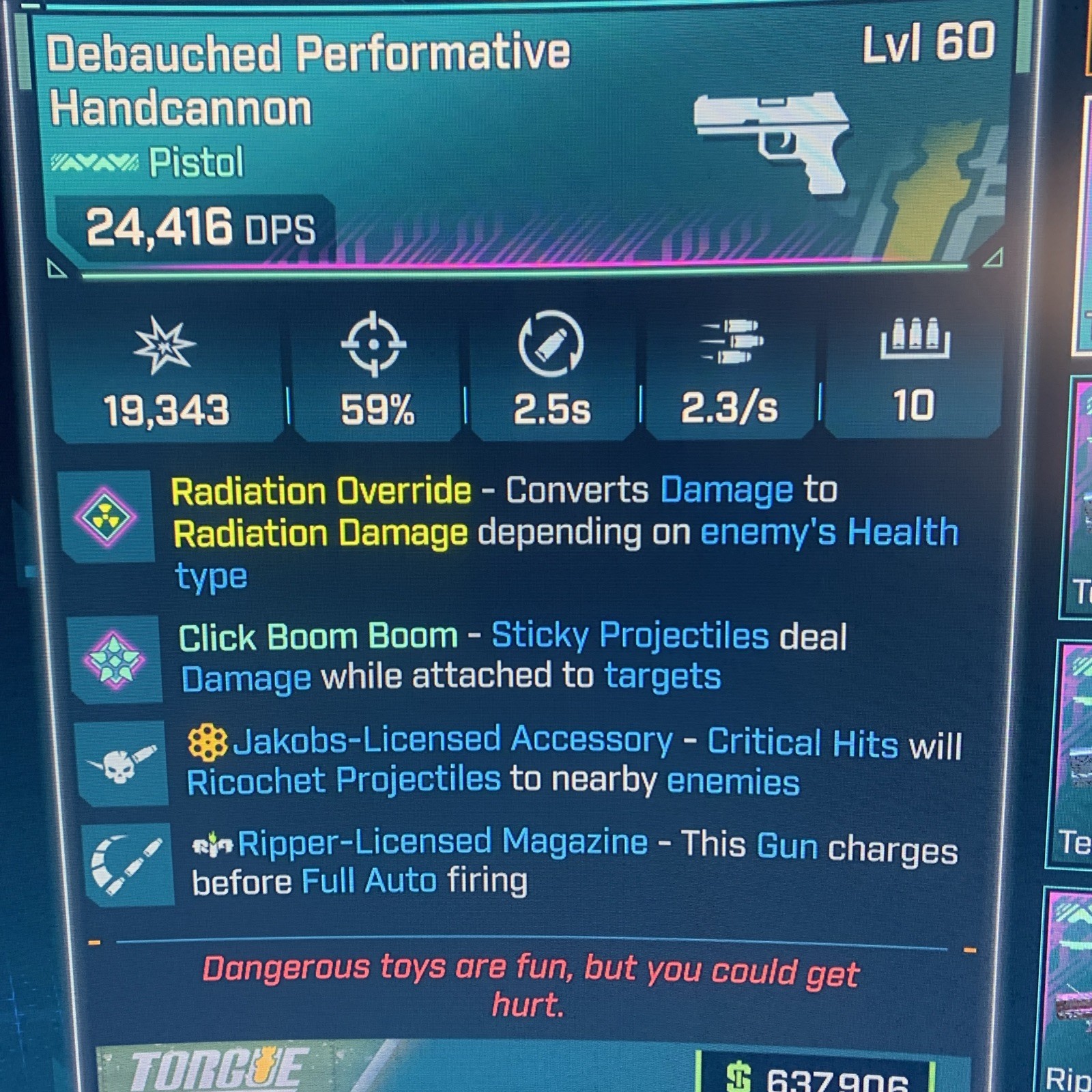 Borderlands 4⭐️LVL 60 GOD ROLL PEARL HANDCANNON ALL ELEMENT BUNDLE⭐️All PLATFORM
