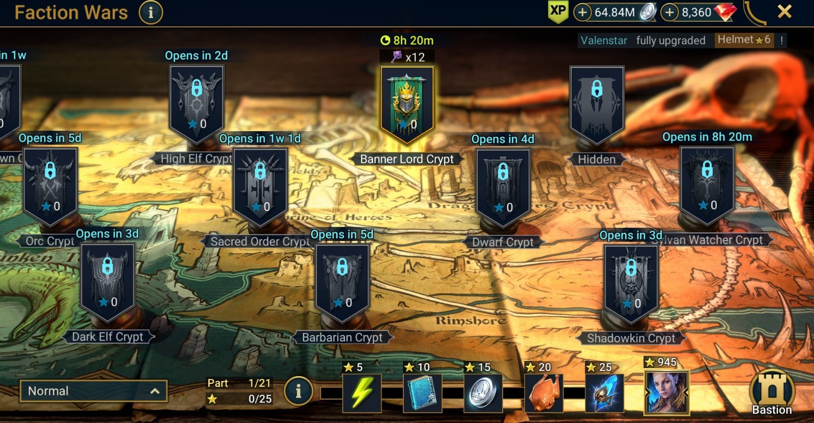 Raid Shadow Legends | Starter acc with Titus : 96k energy / 29 Legendary heroes
