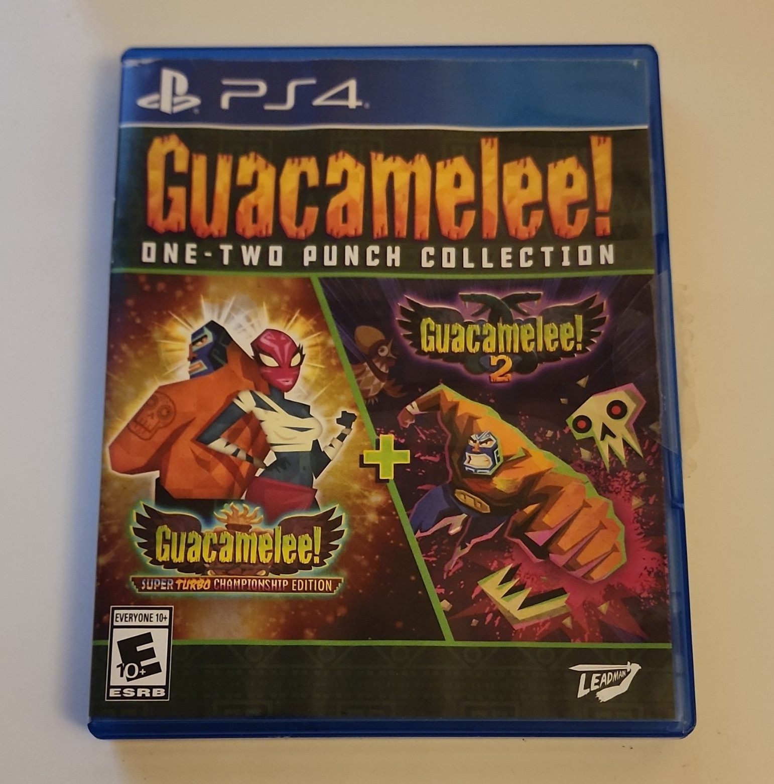 Guacamelee! One-Two Punch Collection PS4 NTSC-U/C 2018 Manual Poster