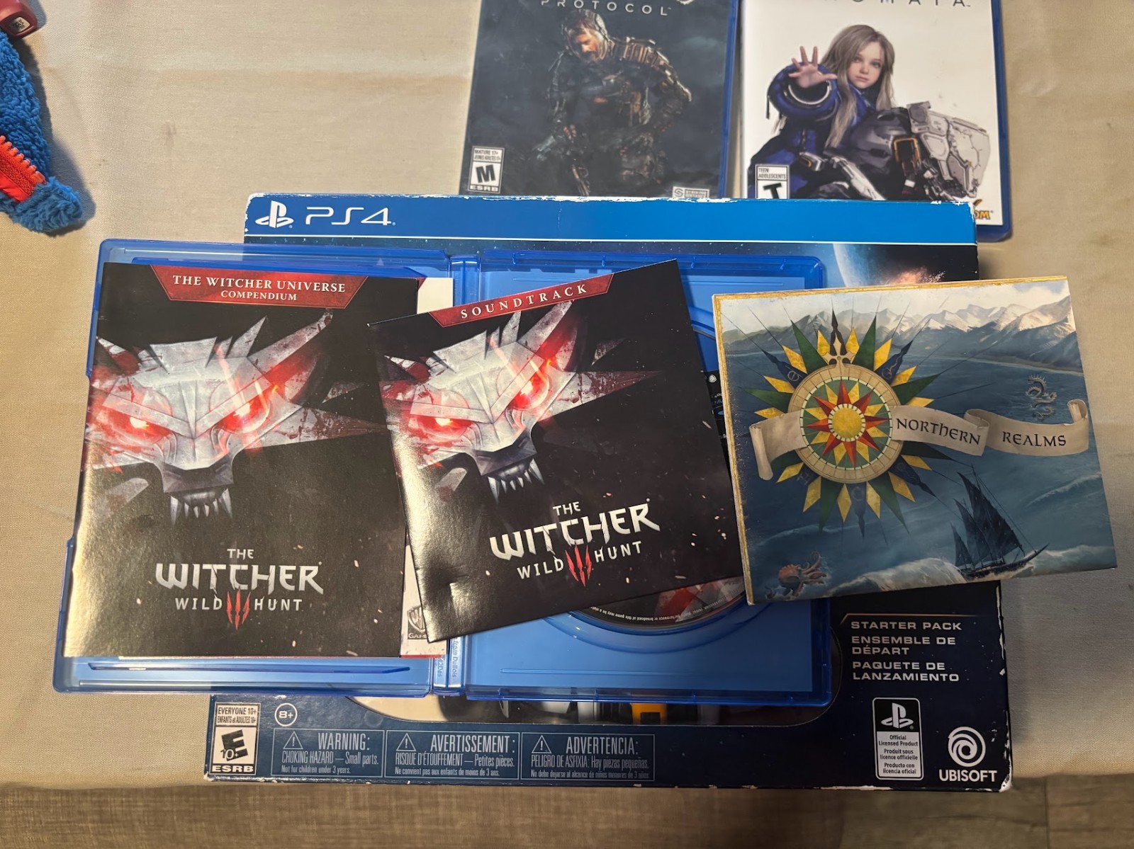 PS5 Game Lot Pragmata, Callisto Protocol Dragon Age Veilguard + Witcher 3 PS4