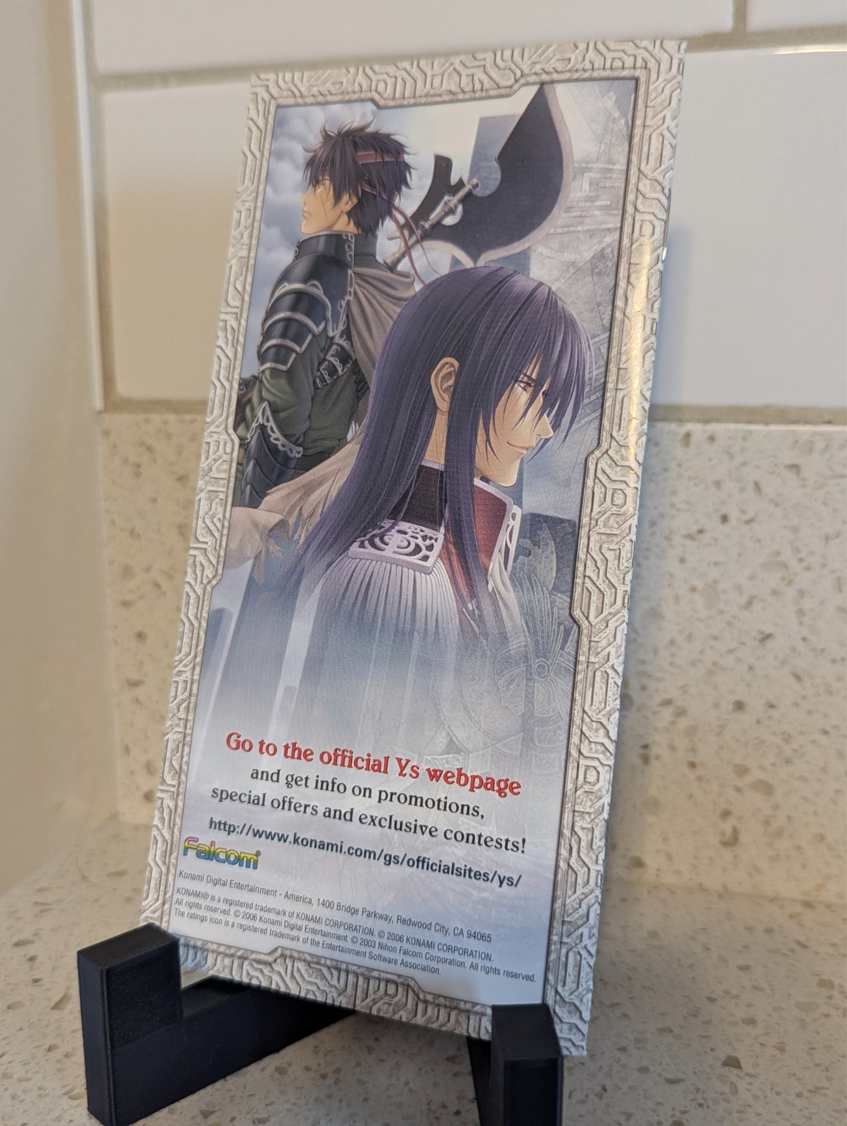Ys The Ark of Napishtim PSP Complete Authentic Konami Action RPG