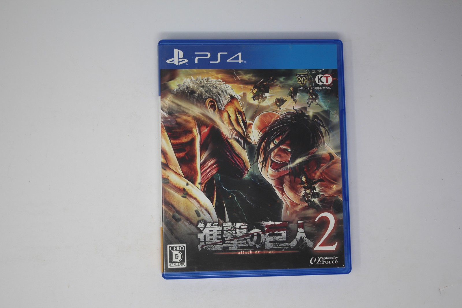 Shingeki no Kyojin 2 Attack on Titan PS4 Japan JPN