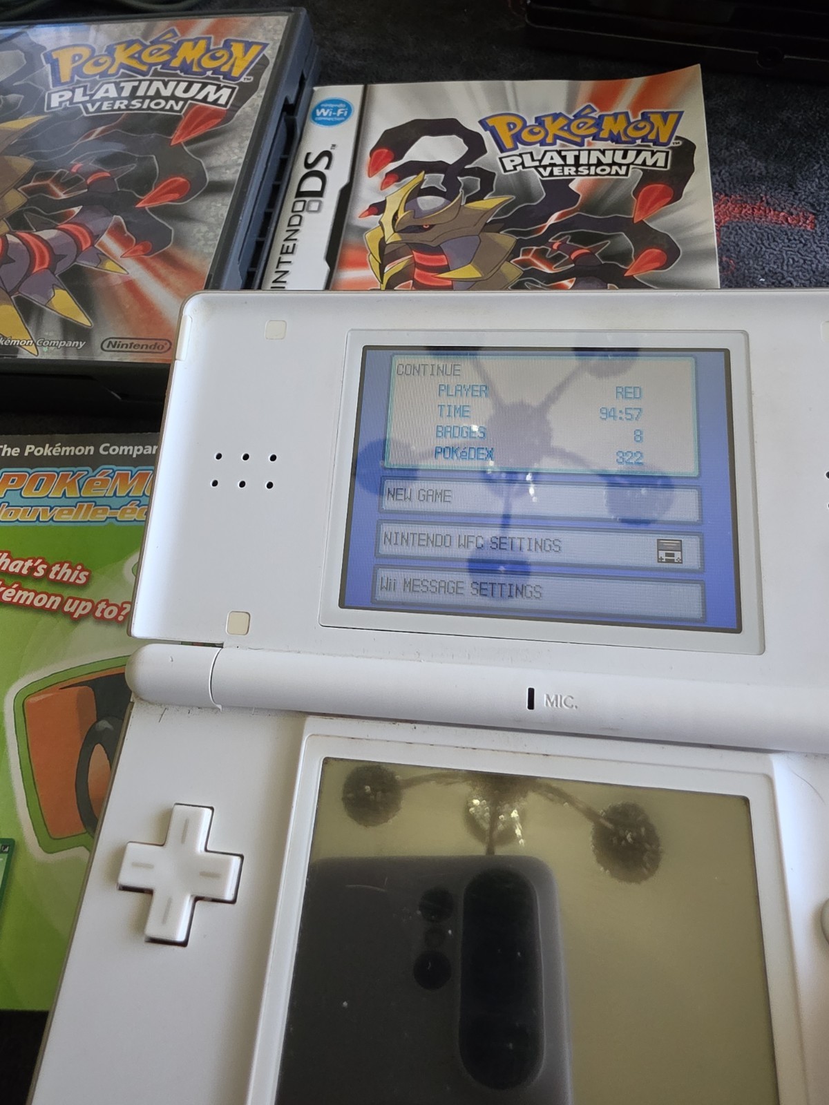 Pokémon Platinum Version Complete In Box CIB AUTHENTIC With INSERTS.