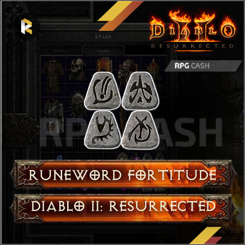 Fortitude – Runeword – Diablo 2 Resurrected D2r Diablo 2