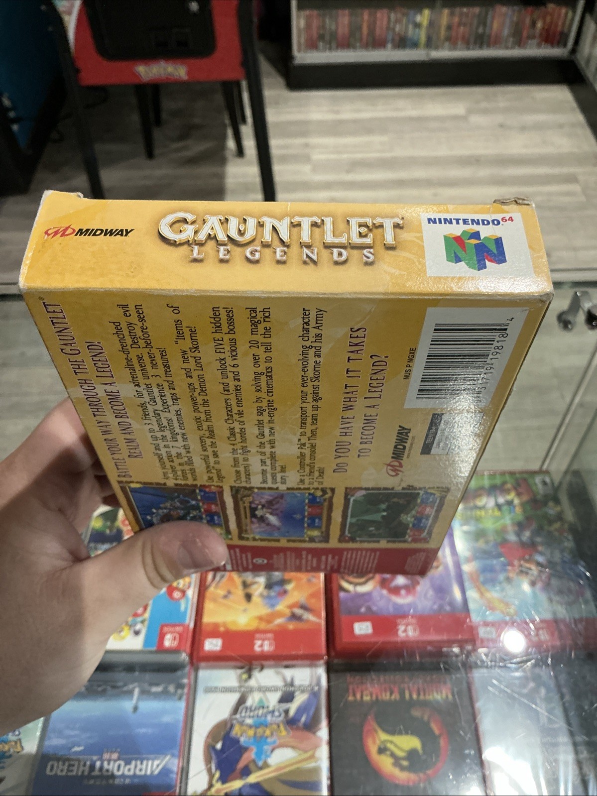Gauntlet Legends * Box, Manual And Cart Damage * – Nintendo 64 N64 – CIB Tested