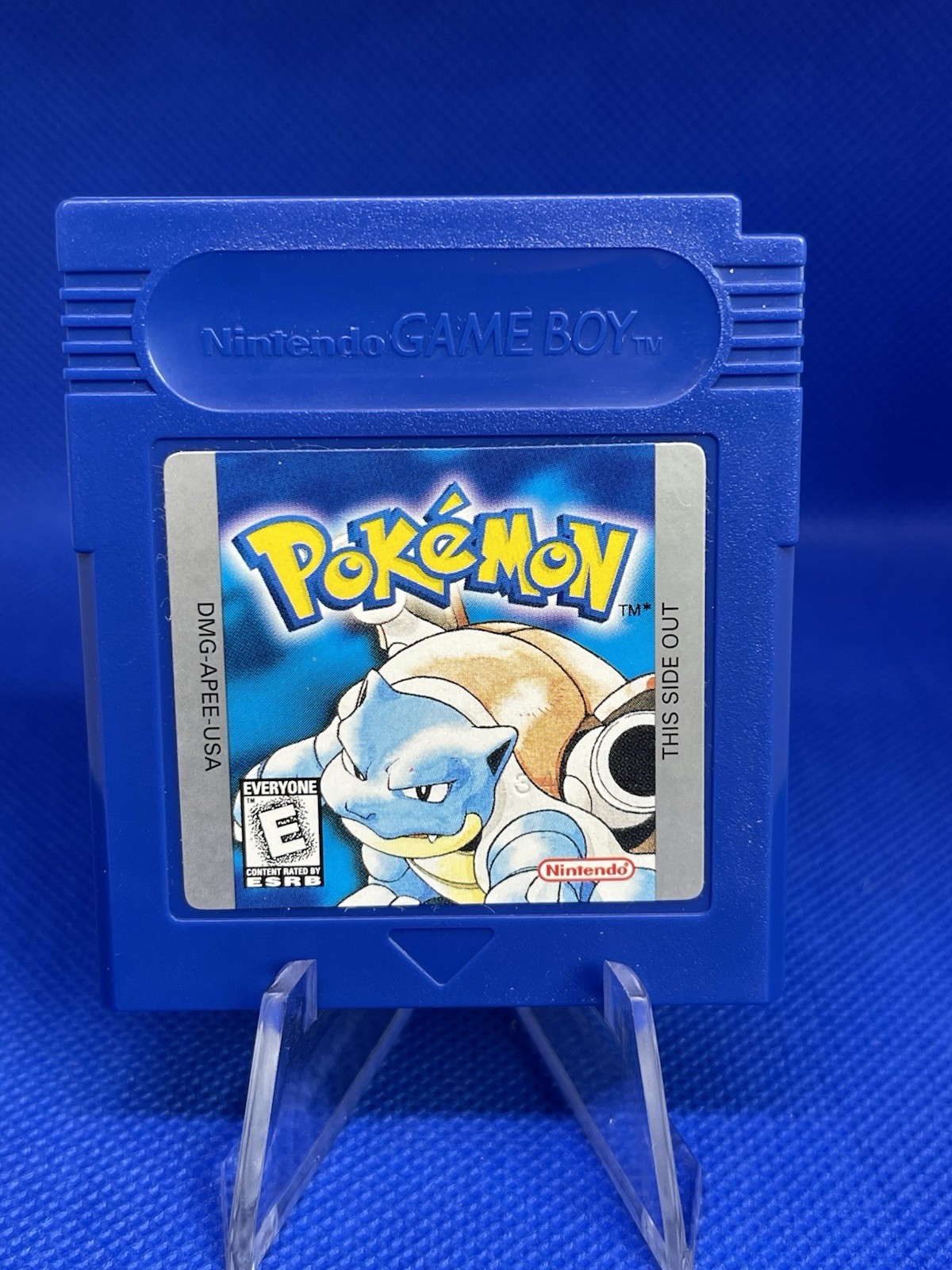 Pokemon Blue Version Complete Box Nintendo GameBoy Authentic CIB