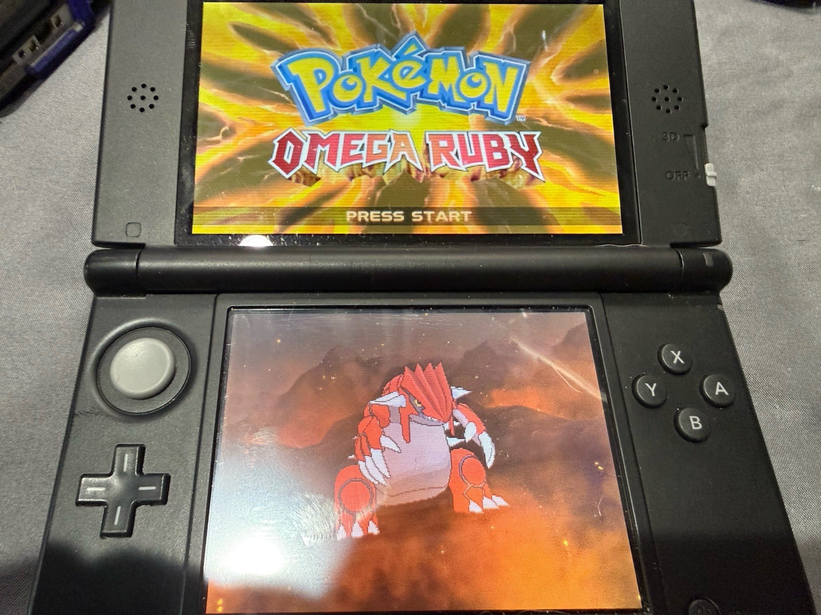 Pokemon Omega Ruby (Nintendo 3DS, 2014) Authentic Tested No Manual