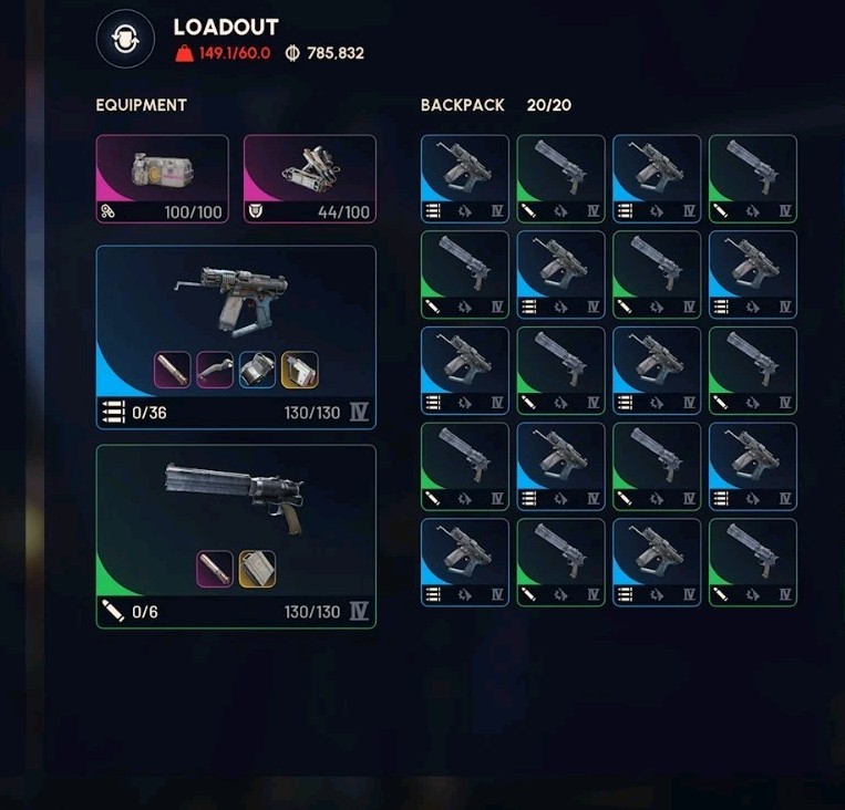 ARC Raiders (x2) Canto IV With Attachments Full Durability