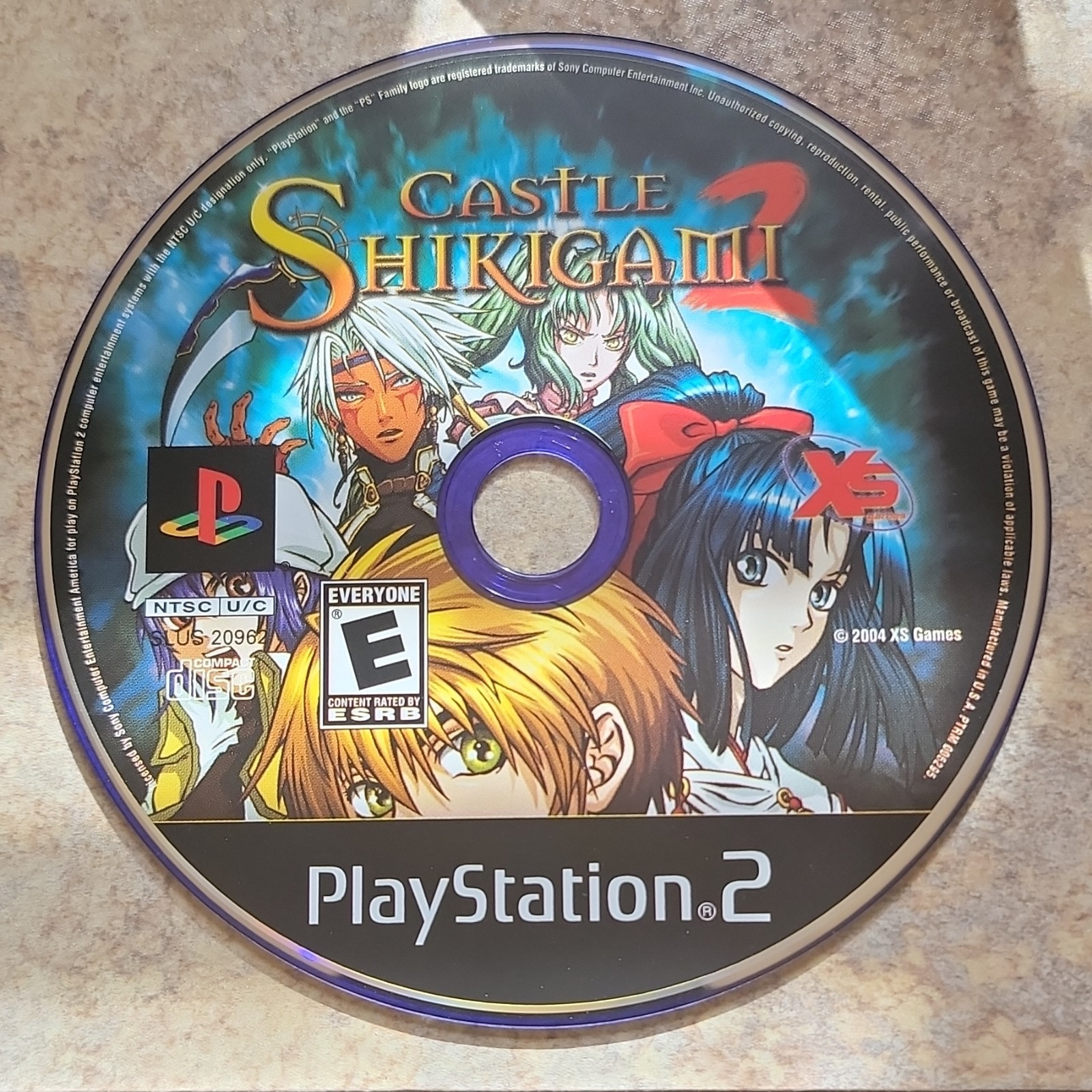Castle Shikigami 2 Shooter Shoot ‚em up Multiplayer PS2 E 2004 NTSC-U/C