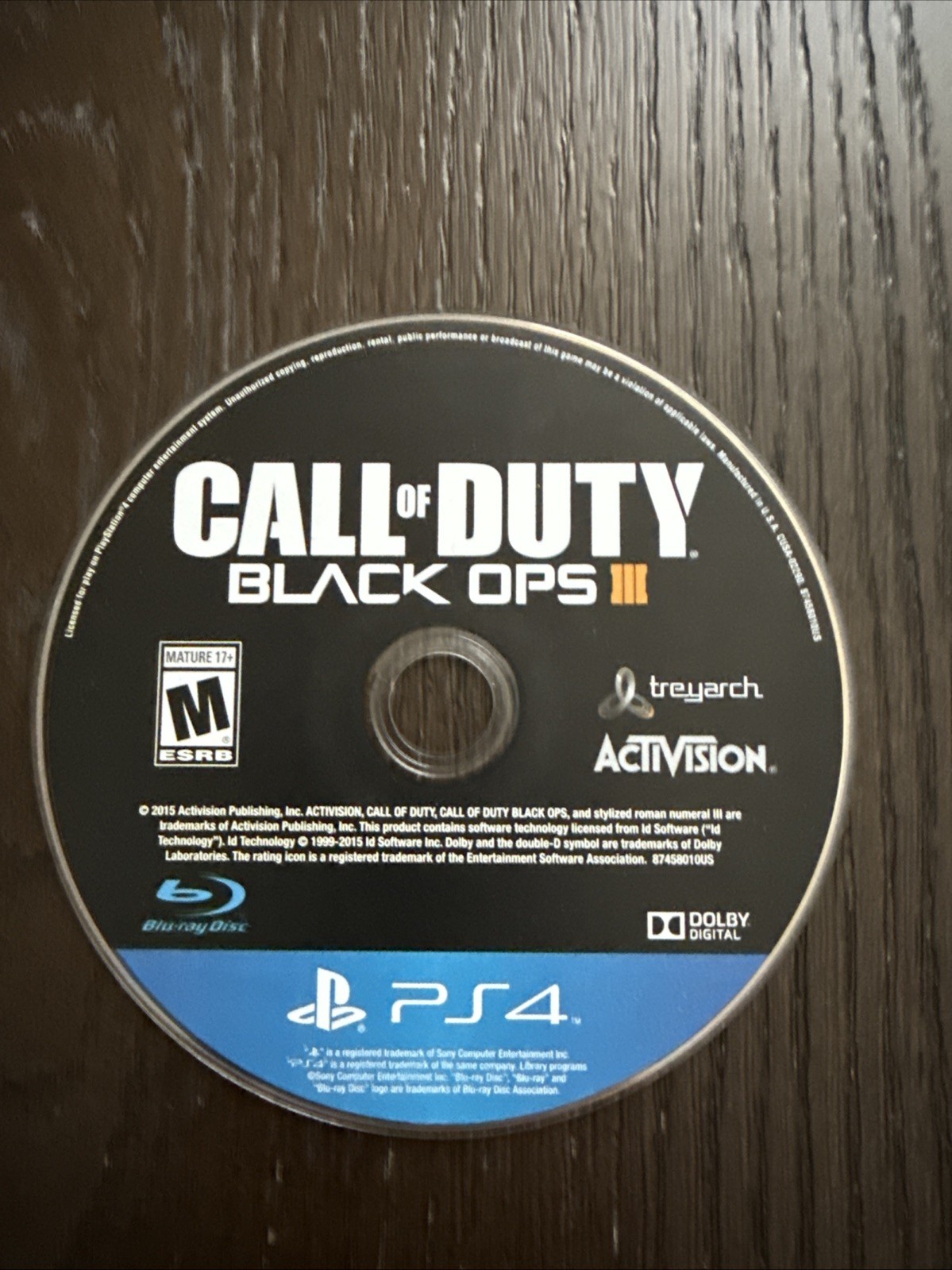 Call of Duty Black Ops 3 III (Sony PlayStation 4) PS4 Disc Only