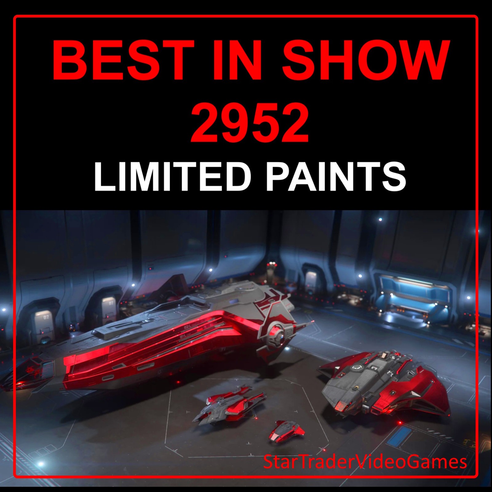 STAR CITIZEN PAINTS – BEST IN SHOW 2952 LIMITED PAINT PACK / SKIN