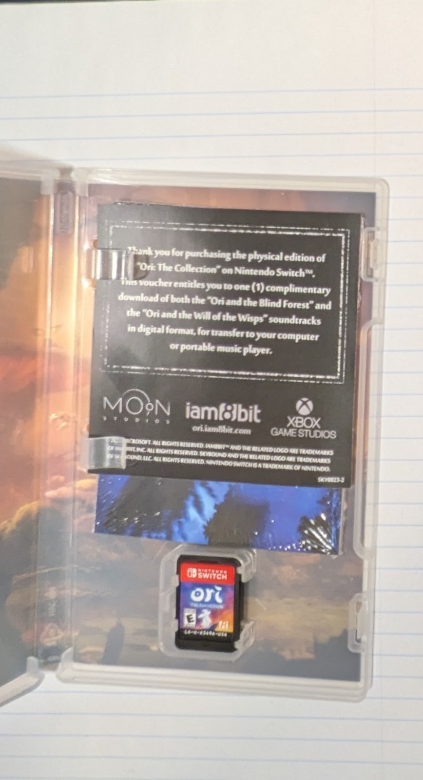 Ori The Collection Nintendo Switch Complete In Box CIB Tested Works