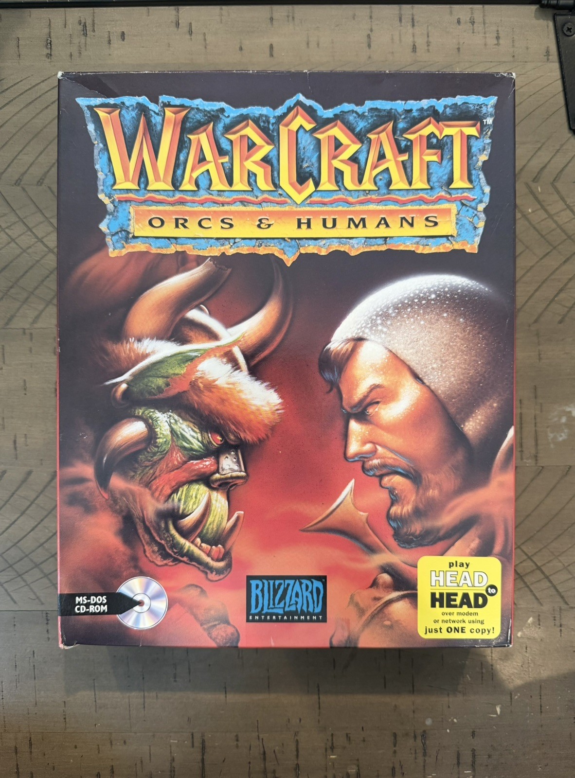 WarCraft: Orcs & Humans & WarCraft II 2: Tides of Darkness Big Box (PC, 1994)