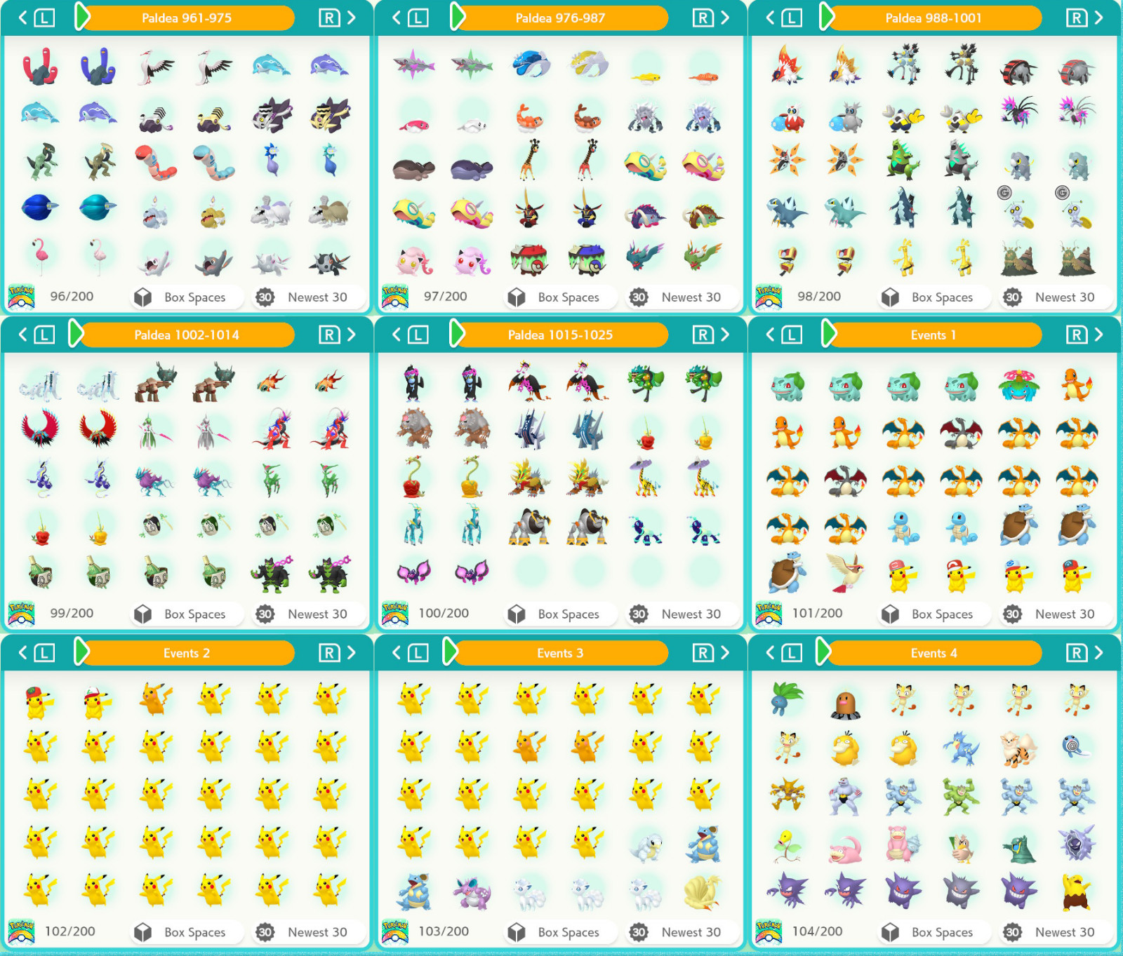 Full Living Dex | Pokemon Home | Definitive Edition | COMPLETE
