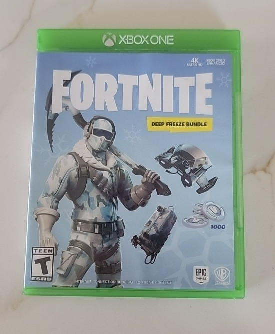 ~Fortnite: Deep Freeze Bundle by Warner Bros Game for Xbox One~VG~
