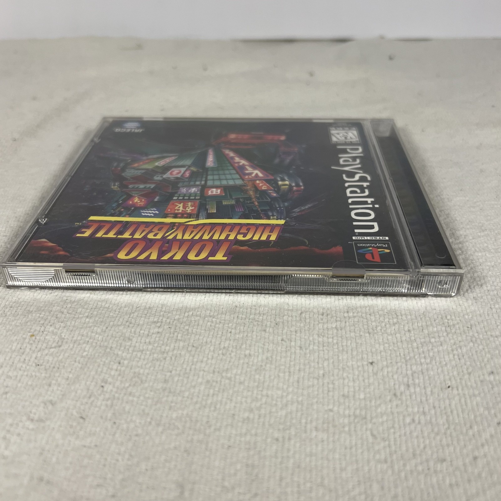 Tokyo Highway Battle Sony PlayStation 1 1996 Black Label CIB Tested Manual