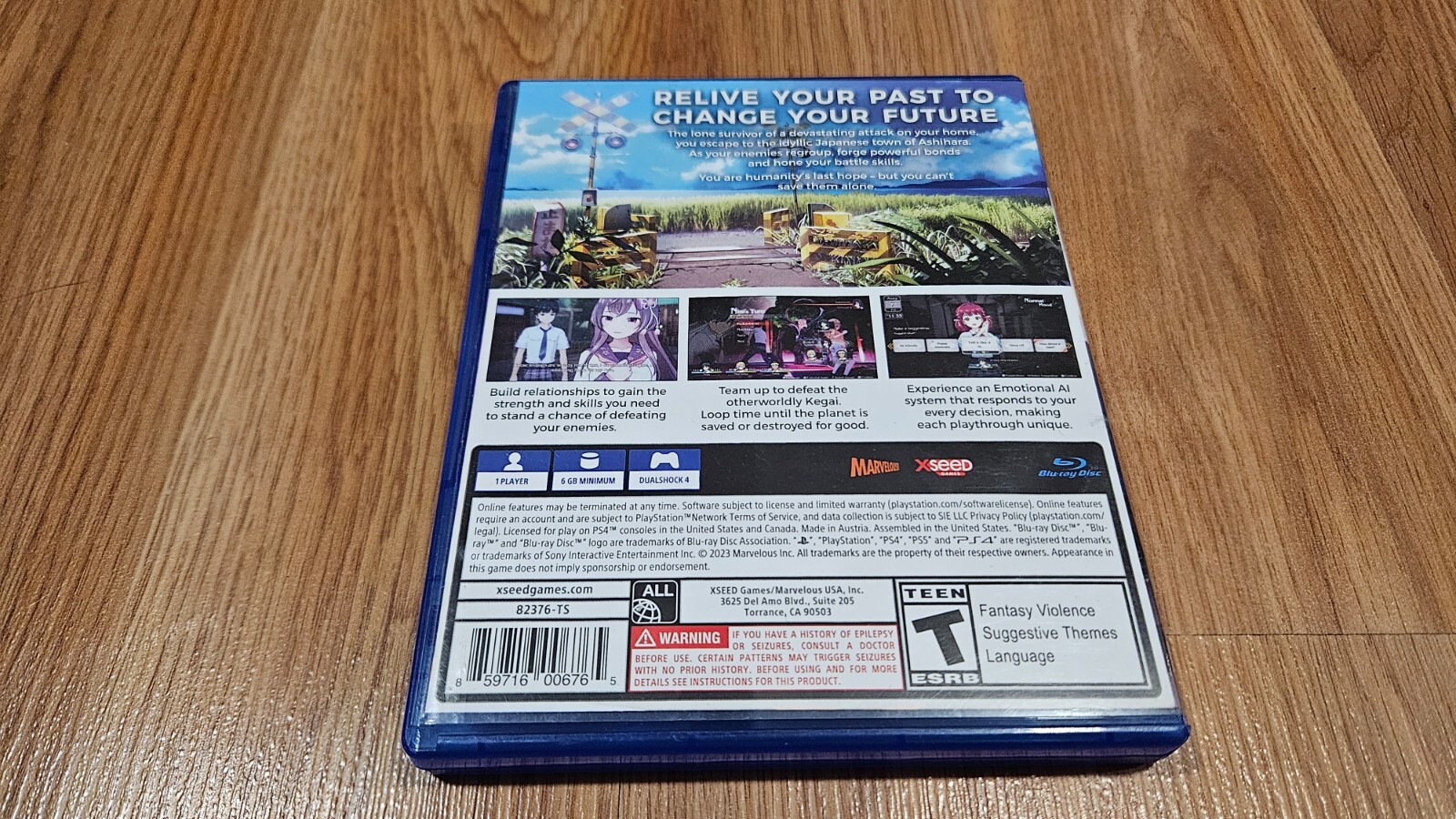 Loop8 Loop 8 Summer of Gods PlayStation 4 PS4 CIB COMPLETE IN BOX 2023 RPG XSeed