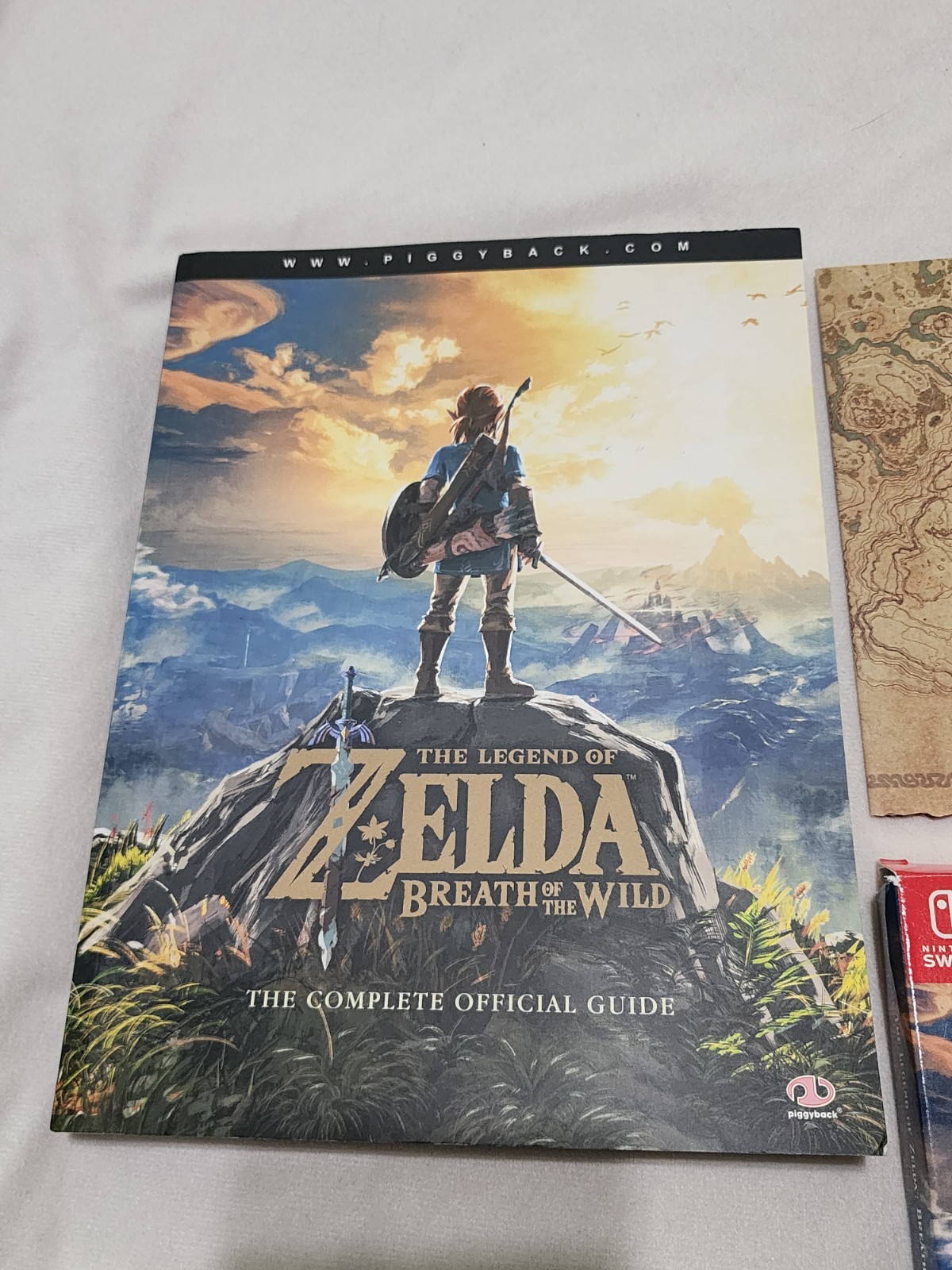 The Legend of Zelda Breath of the Wild Nintendo Switch Explorer’s Guide Book