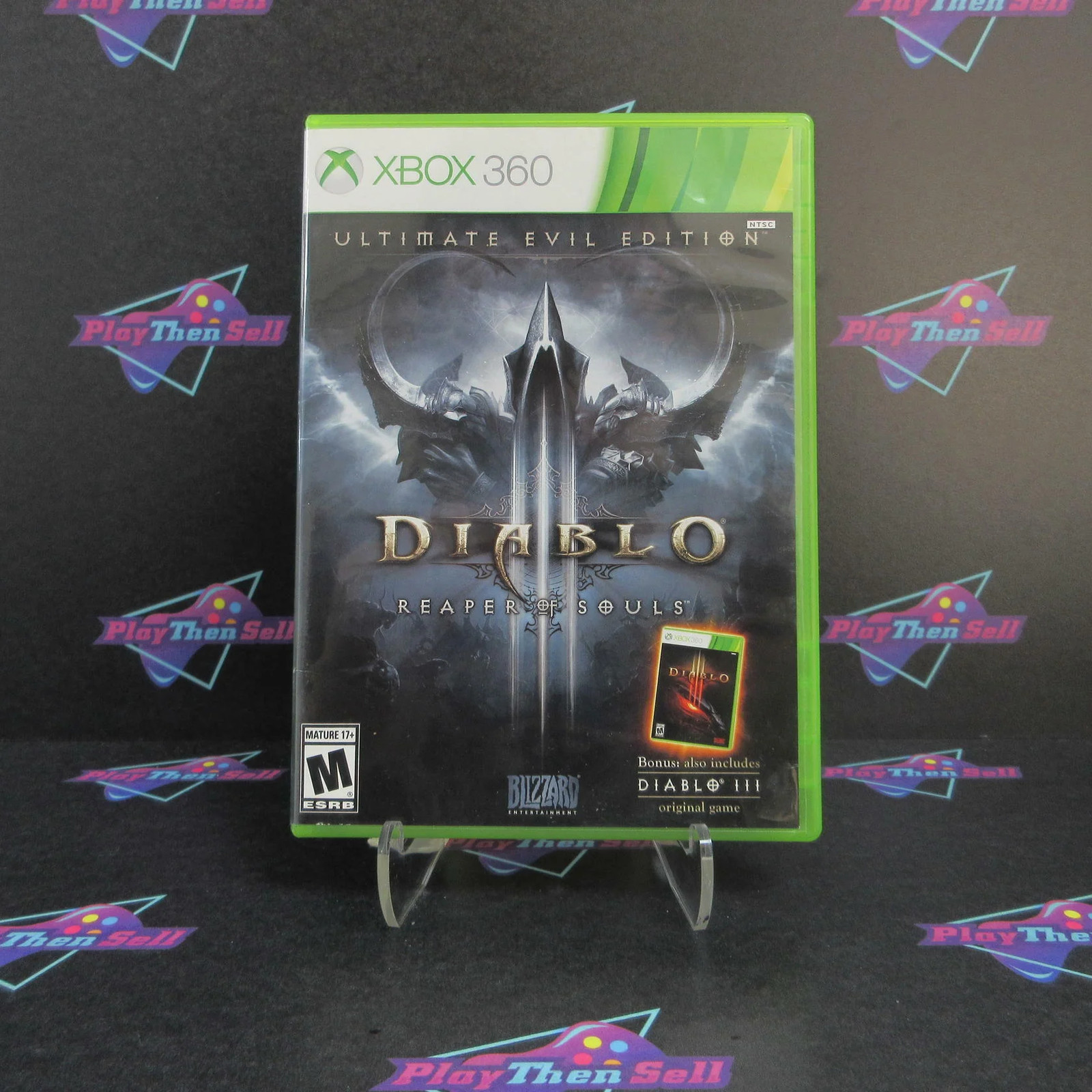 Diablo III (3) Ultimate Evil Edition Xbox 360 Complete – Excellent – 1 Year